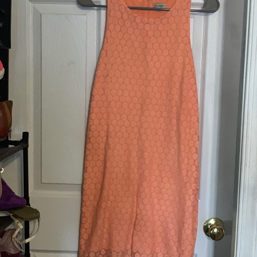 Peach Dress